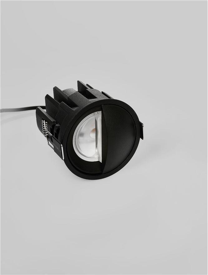 LED спот CIRRUS 13W 3000K Фиксиран черен Wall Washer ⌀73 H78мм