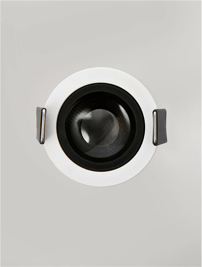 LED спот OTTO LENS 7W 3000K Регулируем Бял ⌀50 H87мм