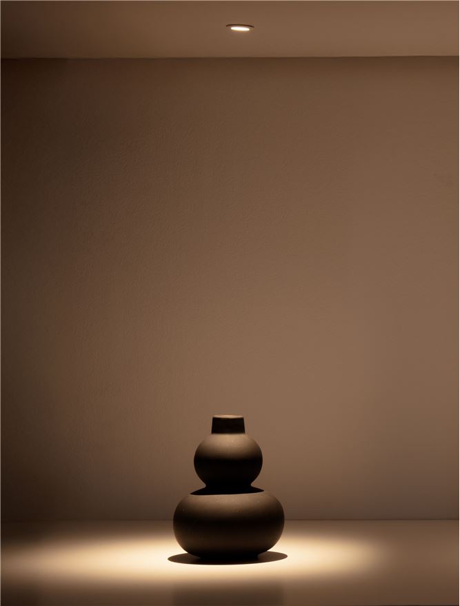 LED спот LOGGIA 1W Матово черен Ø30 H22мм 3000K IP20