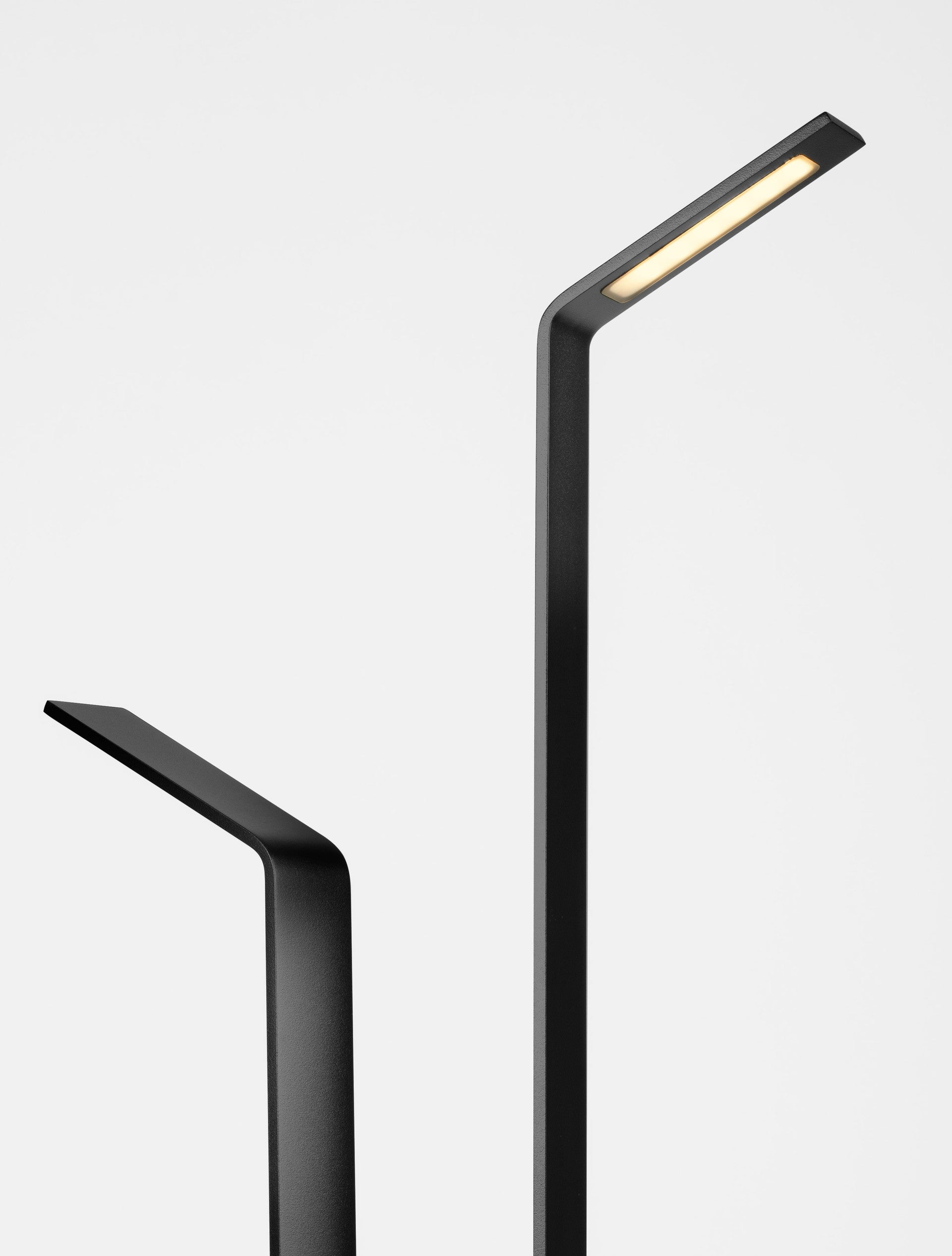 Външен пендел VEL LED 7W Пясъчно черен алуминий ⌀9.5 H61см IP65