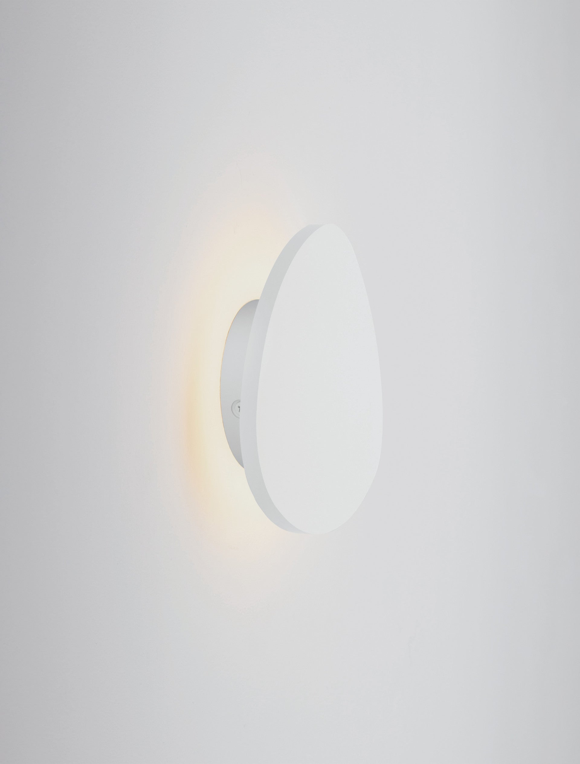 Висящо осветително тяло (пендел) ATENA 8W LED Пясъчно бял алуминий ⌀20 H3.5см
