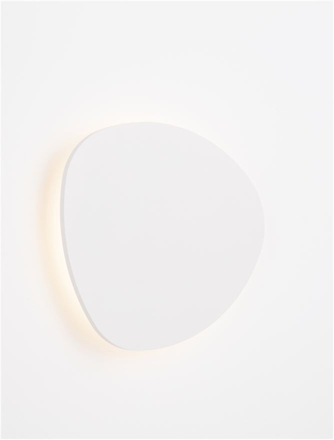 Висящо осветително тяло (пендел) ATENA 12W LED Пясъчно бял алуминий ⌀25 H3.5см
