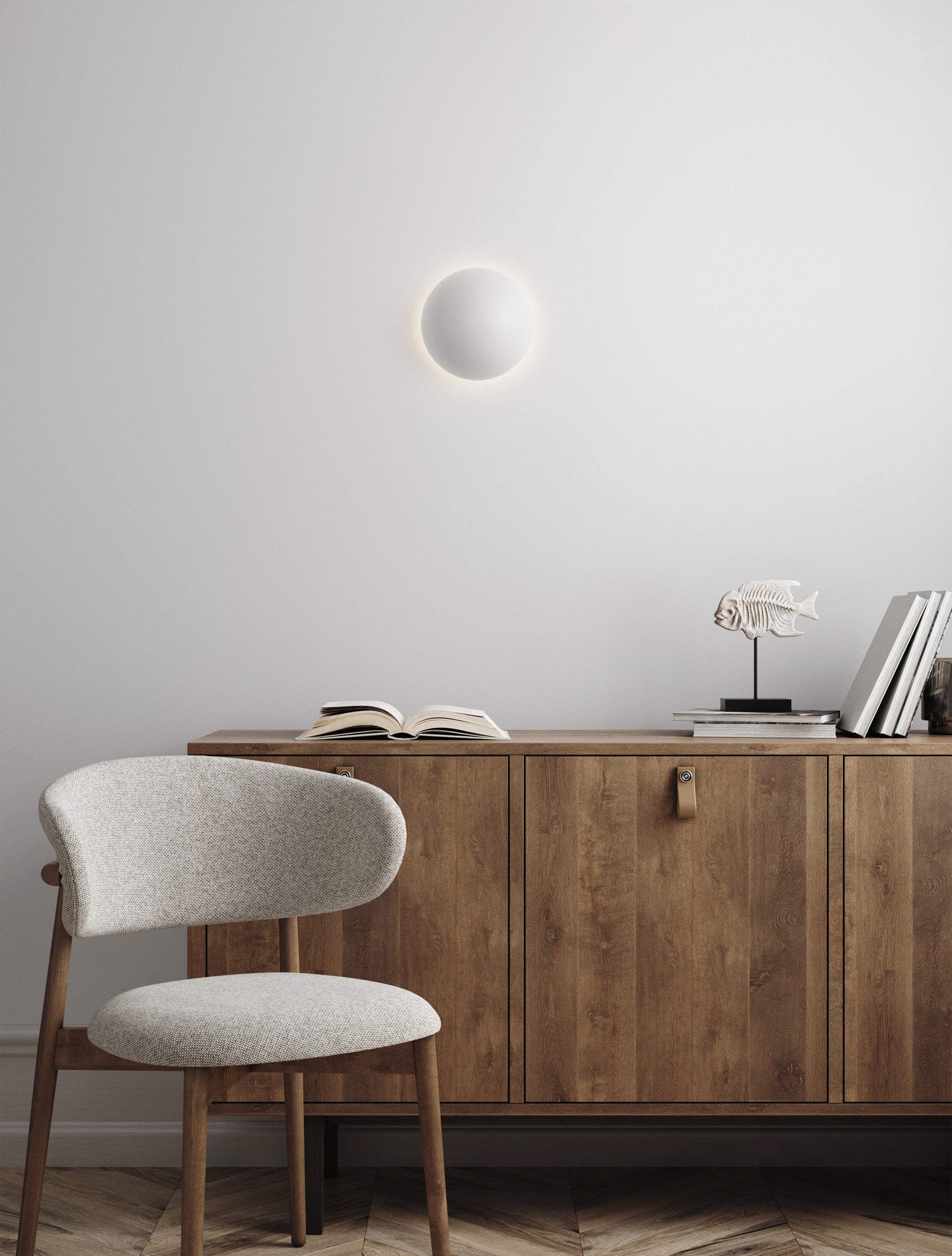 Висящо осветително тяло (пендел) IONA 3W LED Пясъчно бял алуминий ⌀12.5 H5см