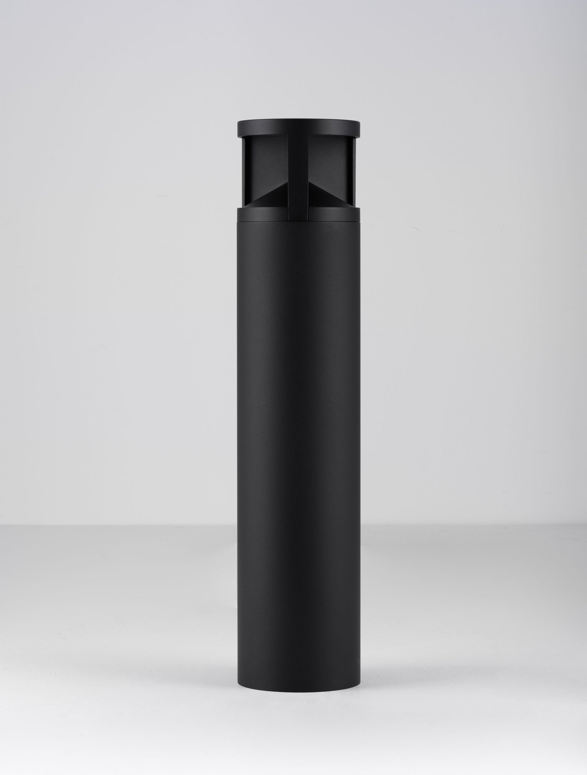 Външен аплик SOUL LED 24W Пясъчно черен алуминий и стъкло ⌀16 H73см IP65