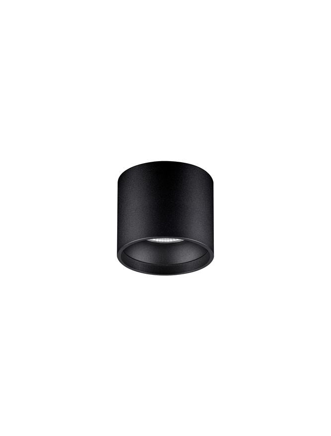 Висящо осветително тяло (пендел) ANELLO 16W Пясъчно черен алуминий