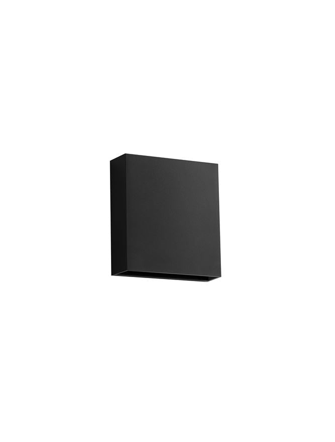 Външен аплик WAY 6W LED Пясъчно черен акрил и поликарбонат IP65 3000K