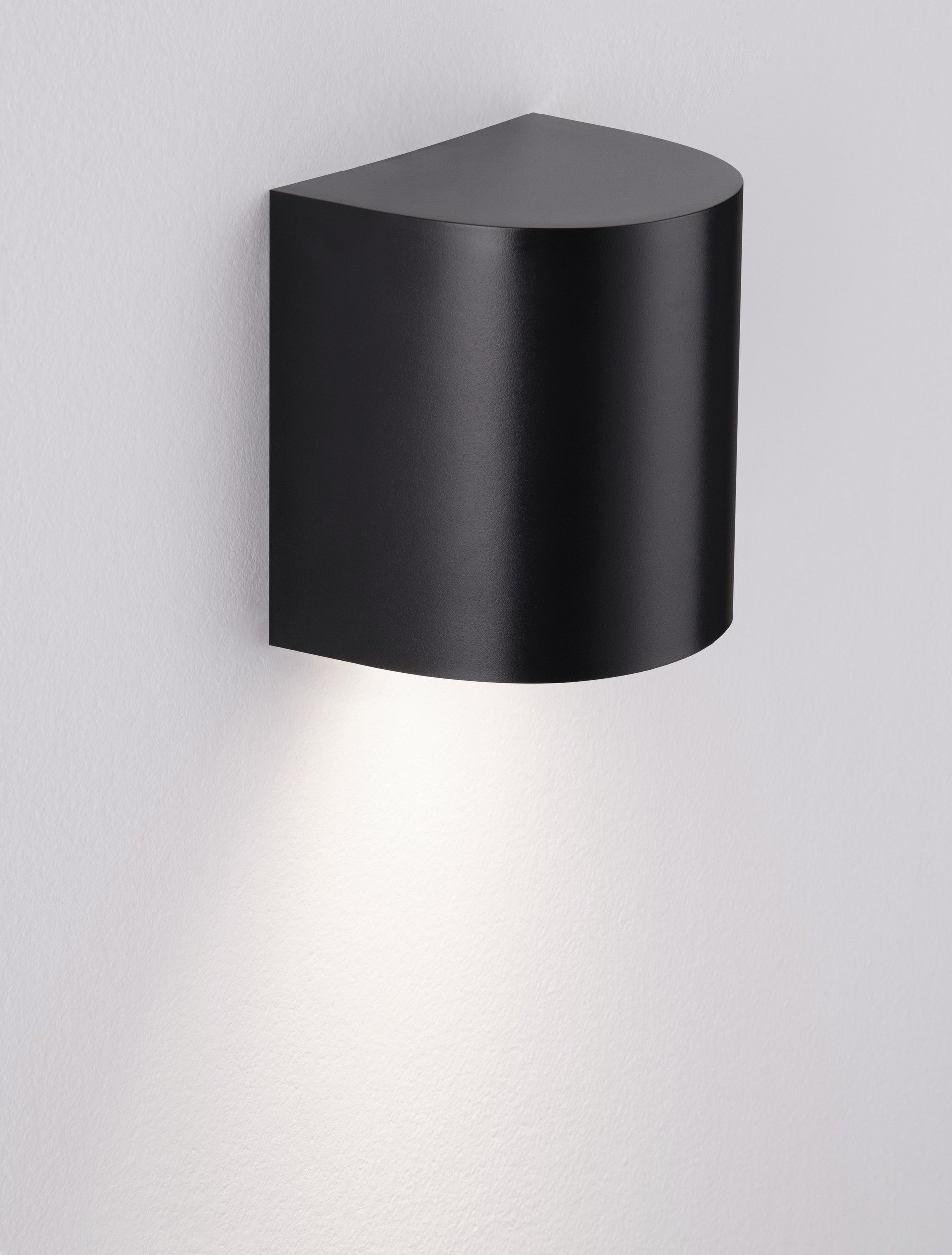 Външен аплик YORK 10W GU10 LED Пясъчно черен акрил и поликарбонат IP65 без крушка