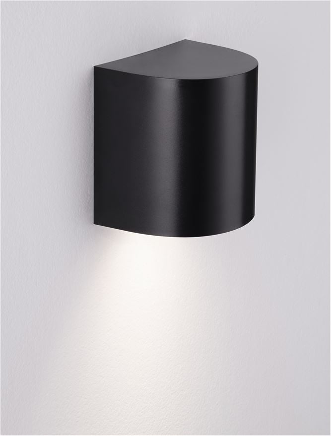 Външен аплик YORK 10W GU10 LED Пясъчно черен акрил и поликарбонат IP65 без крушка