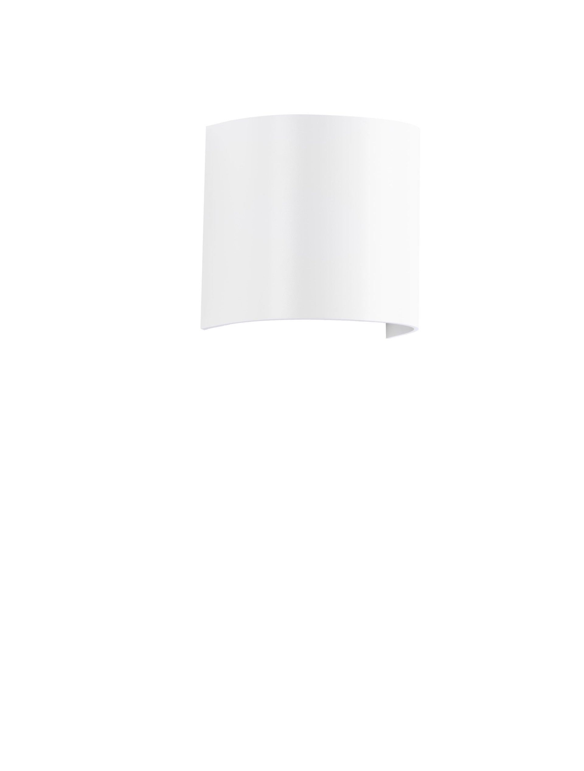 Външен аплик YORK 10W GU10 LED Пясъчно бял акрил и поликарбонат IP65 без крушка