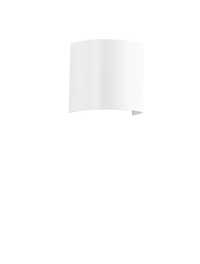Външен аплик YORK 10W GU10 LED Пясъчно бял акрил и поликарбонат IP65 без крушка