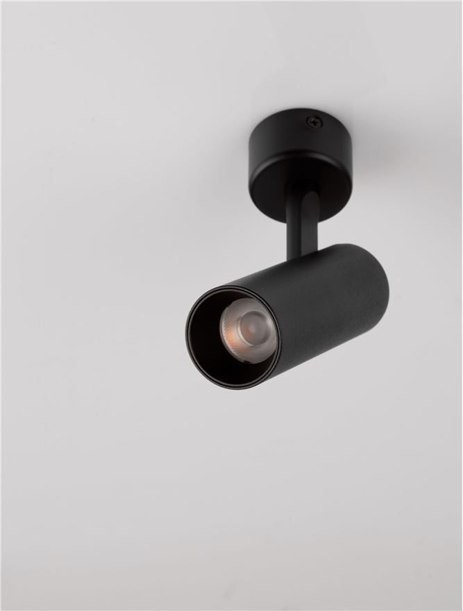 LED спот COLOSIO 8W Матово черен алуминий