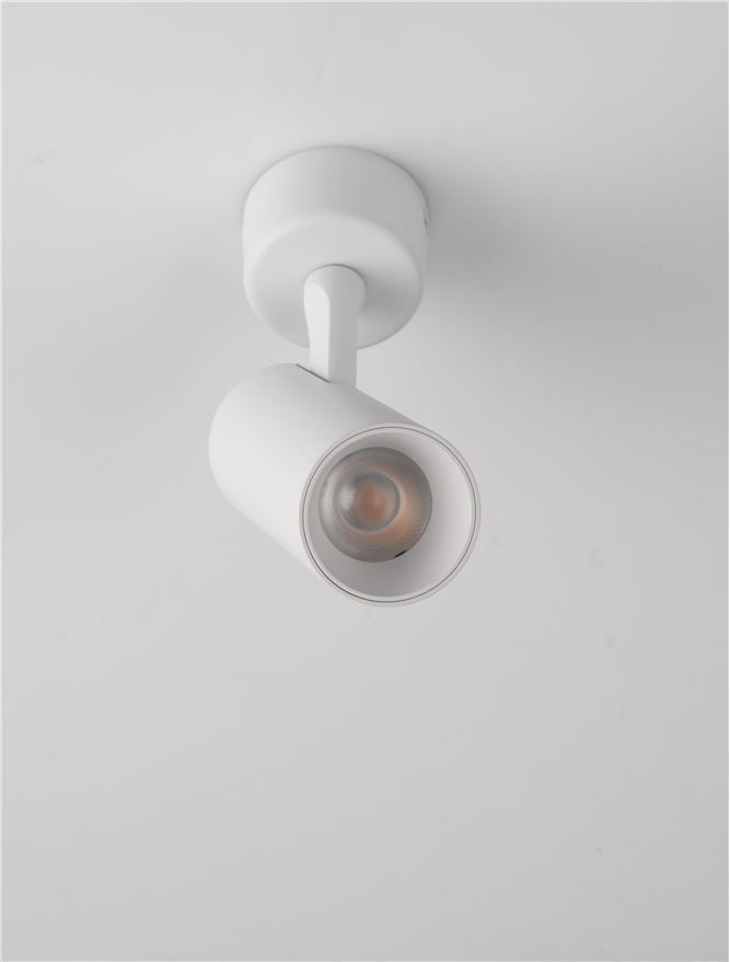 LED спот COLOSIO 8W Матово бял алуминий