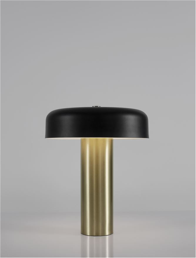 Висящо осветително тяло (пендел) PANDORA 18W LED Златист и черен алуминий, акрил - alternate view