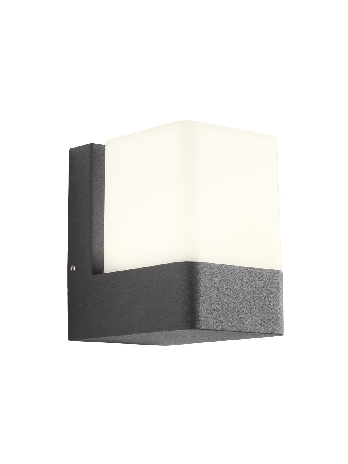 TOK LED стенен аплик SMD 9,4W IP44 тъмно сив 3000K