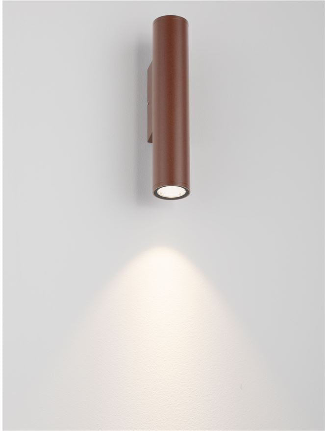 Външен аплик TORRIN 3W LED Ръжда алуминий и стъкло IP65 3000K
