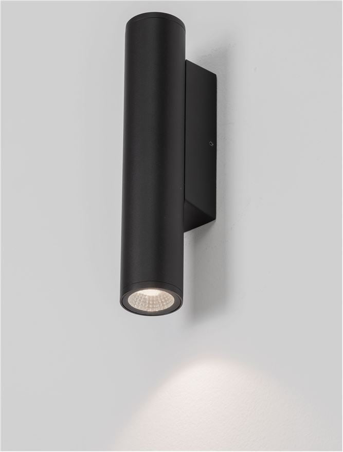 Външен аплик TORRIN 3W LED Тъмен антрацит алуминий и стъкло IP65 3000K