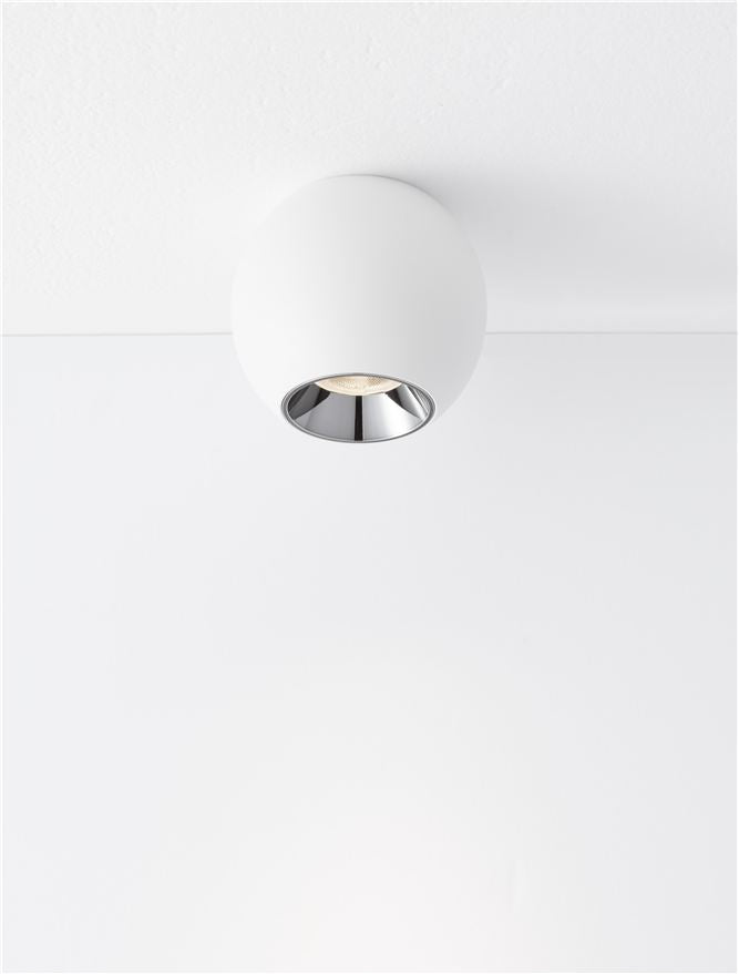 Висящо осветително тяло (пендел) NANO 13W Пясъчно бял алуминий