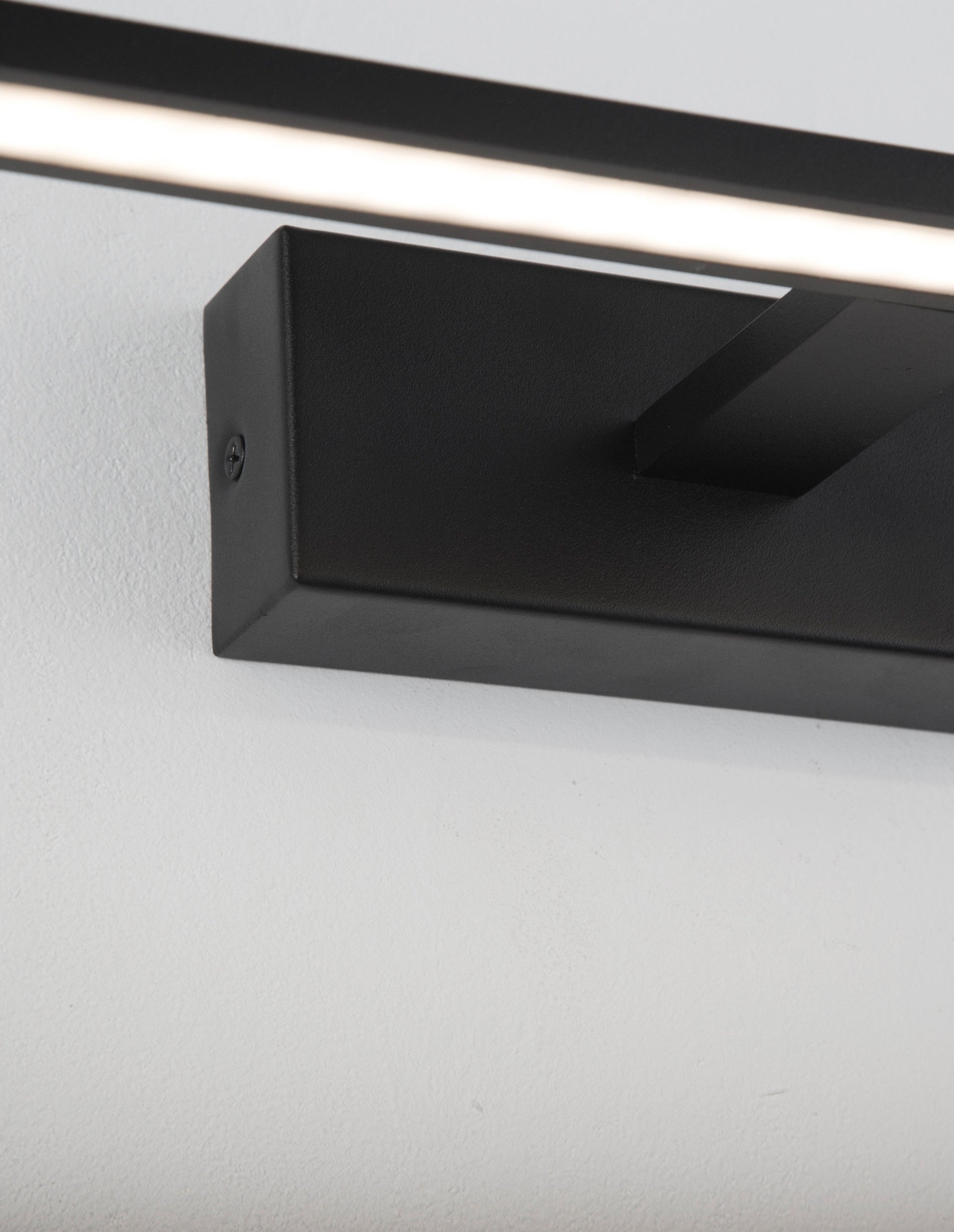 Висящо осветително тяло (пендел) MONDRIAN 12W LED Пясъчно черен алуминий и акрил IP44