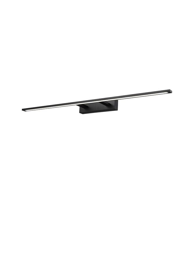 Висящо осветително тяло (пендел) LIVIA 30W LED Пясъчно черен алуминий и акрил IP44