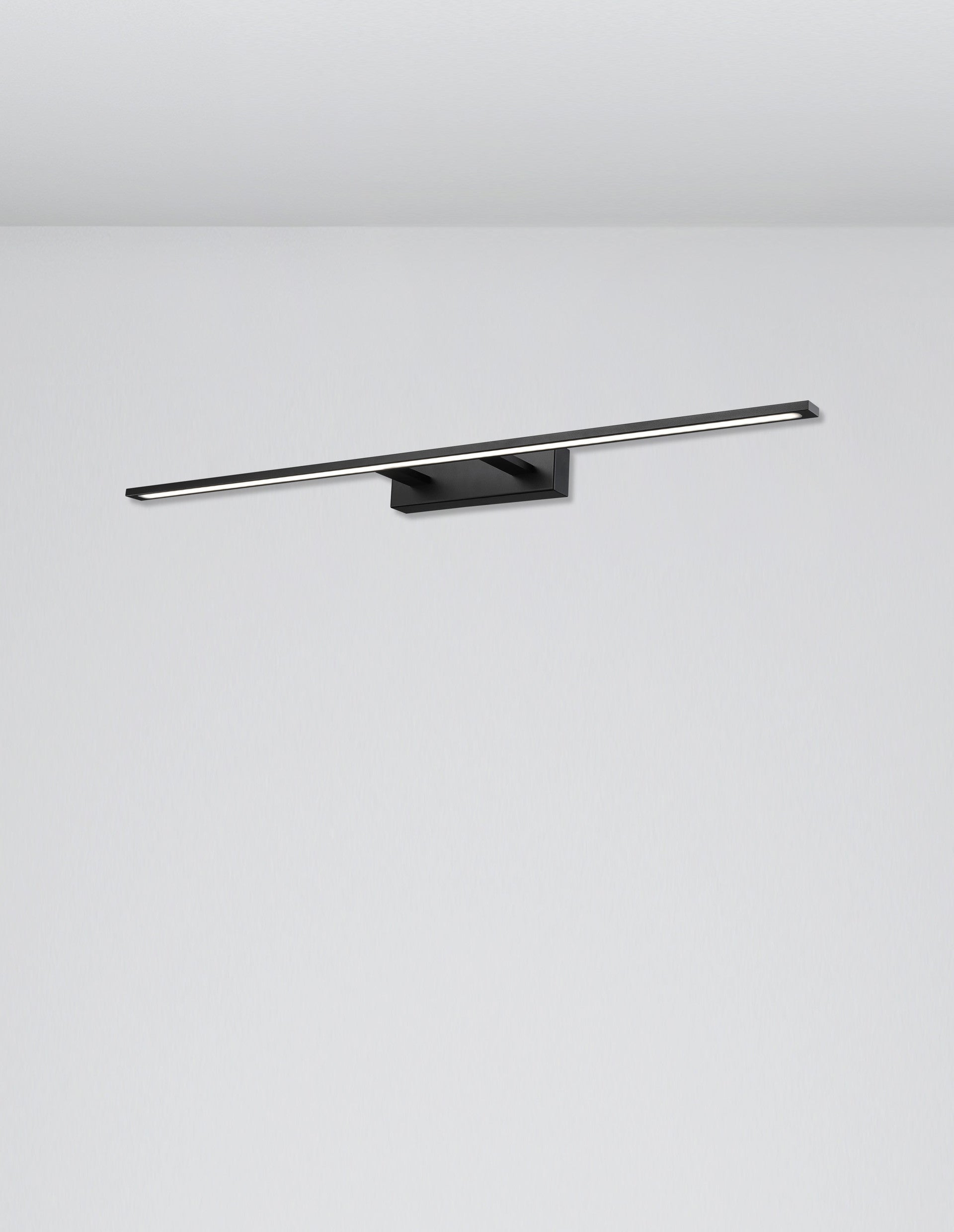Висящо осветително тяло (пендел) LIVIA 30W LED Пясъчно черен алуминий и акрил IP44