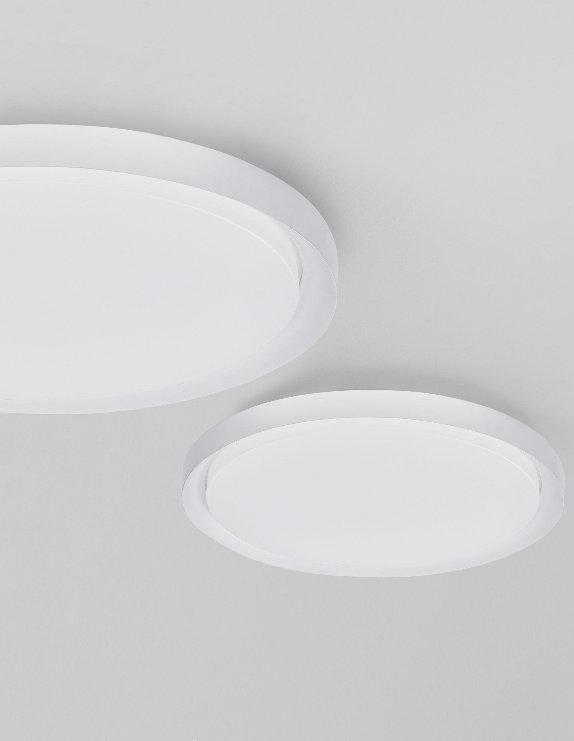 Висящо осветително тяло (пендел) TROY 40W LED Матово бял метал акрил ⌀46 H7.5см