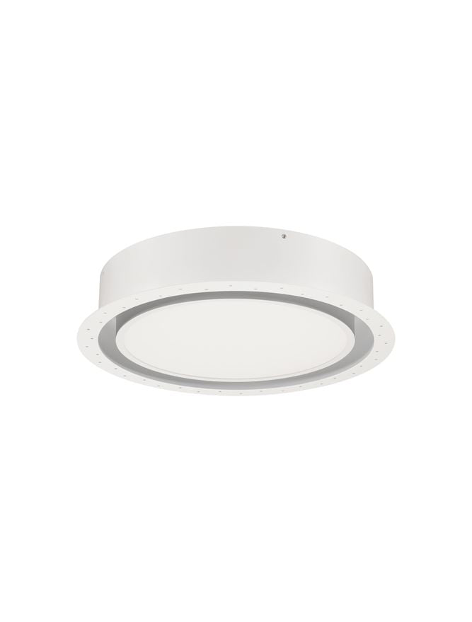 Вградено осветително тяло PERFECT LED 24W 2700-6000K Пясъчно бял алуминий
