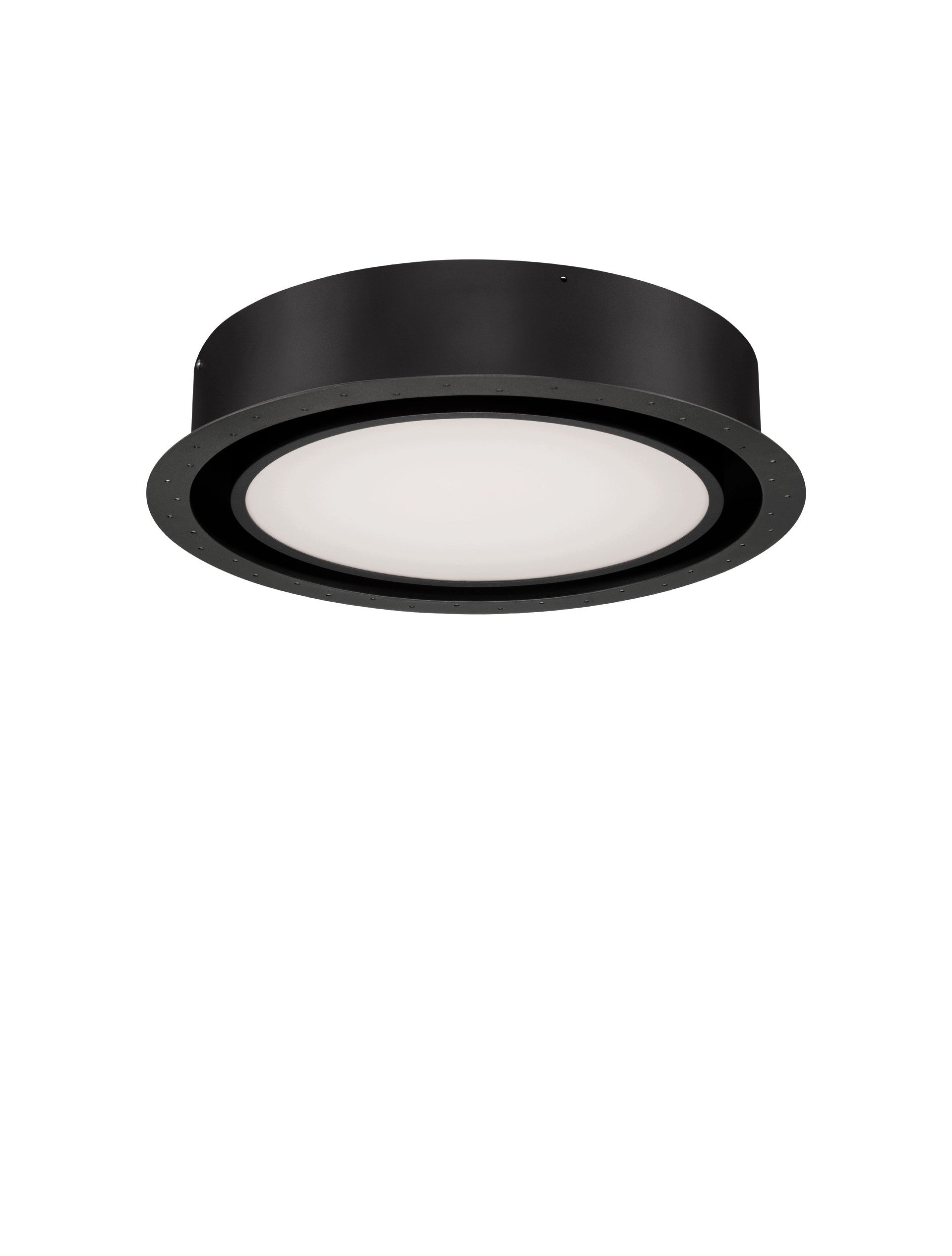 Вградено осветително тяло PERFECT LED 24W 2700-6000K Пясъчно черен алуминий