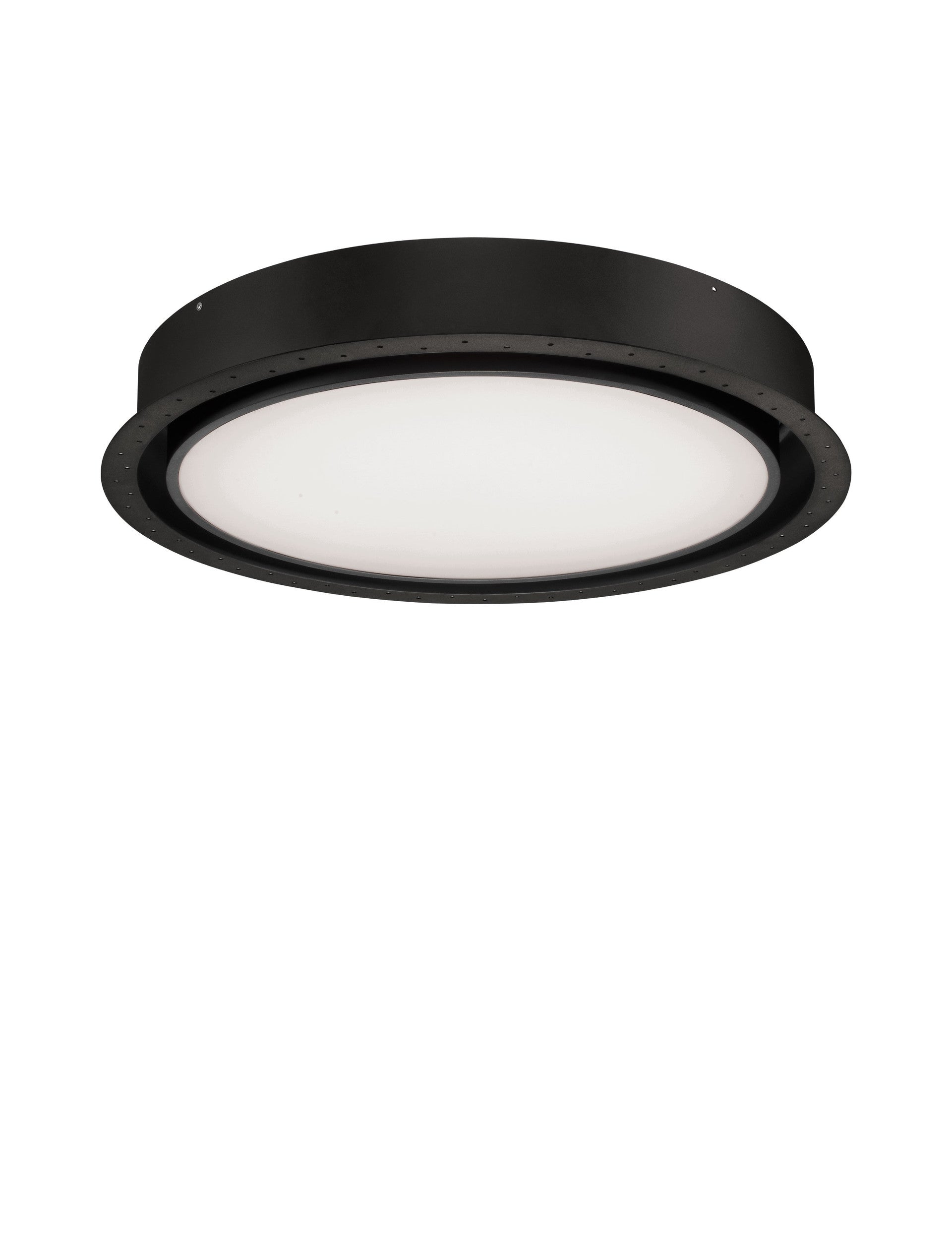 Вградено осветително тяло PERFECT LED 40W 2700-6000K Пясъчно черен алуминий