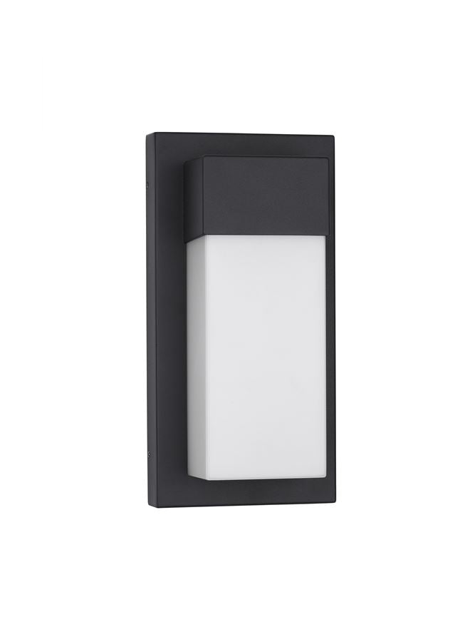 Външен аплик LETO LED 18W Пясъчно черен алуминий