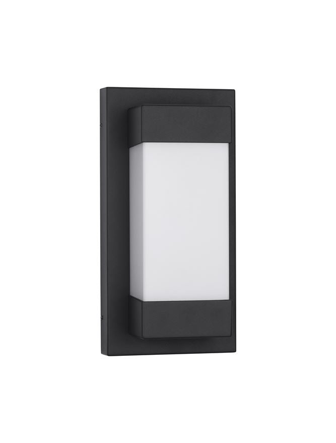 Външен аплик LETO LED 18W Пясъчно черен алуминий