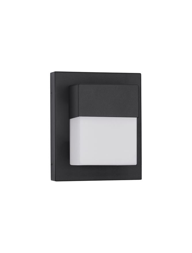 Външен аплик LETO LED 10W Пясъчно черен алуминий