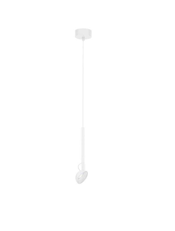 Висящо осветително тяло (пендел) OLA LED 4W 220-240V Пясъчно бял алуминий и стомана ⌀8 H145см