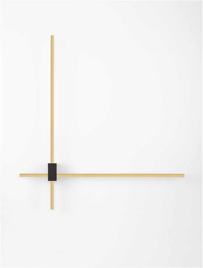 Висящо осветително тяло (пендел) PEAK 20W Триак димируем златист месинг алуминий
