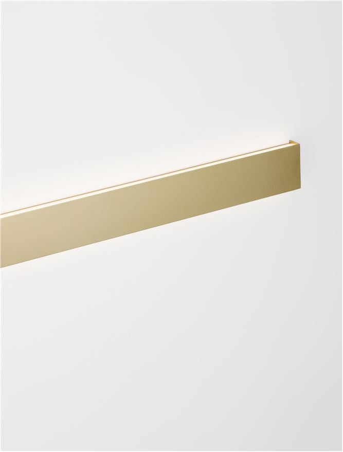 Висящо осветително тяло (пендел) SELINE 36W Златист алуминий IP44