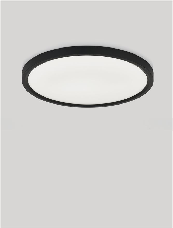 Техническо осветление CERIUM 30W Плафон димируем черен