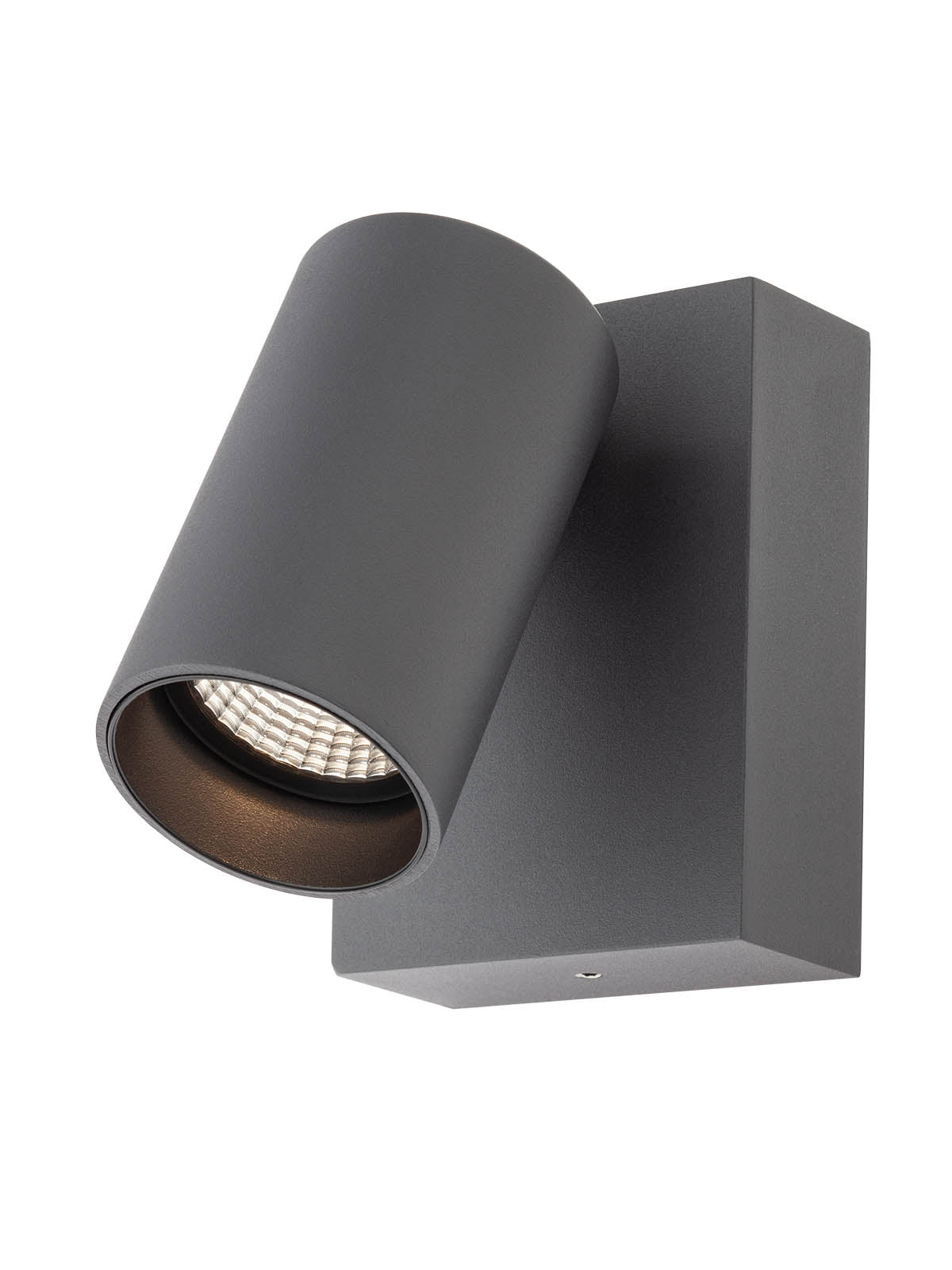 ALAN LED стенен аплик COB 9W IP65 тъмно сив 2700K-4000K