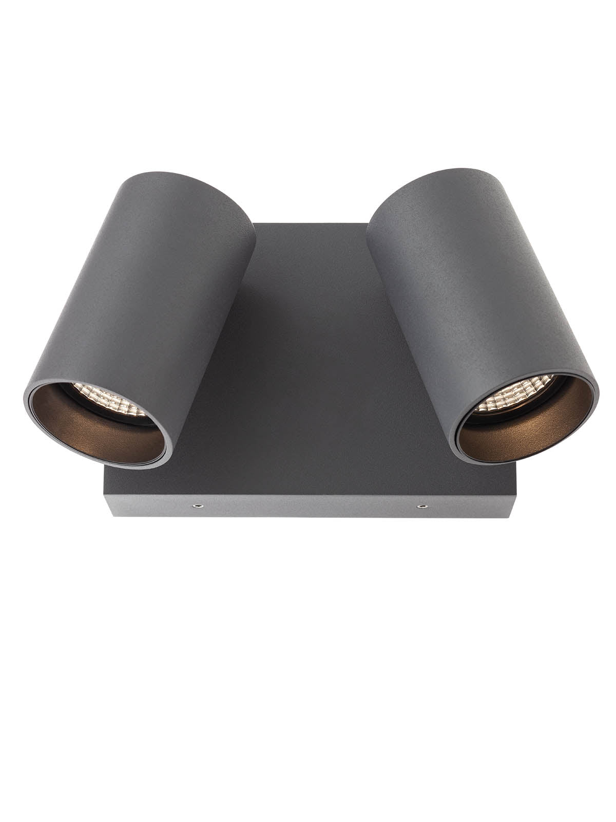 ALAN LED стенен аплик COB 2*9W IP65 тъмно сив 2700K-4000K