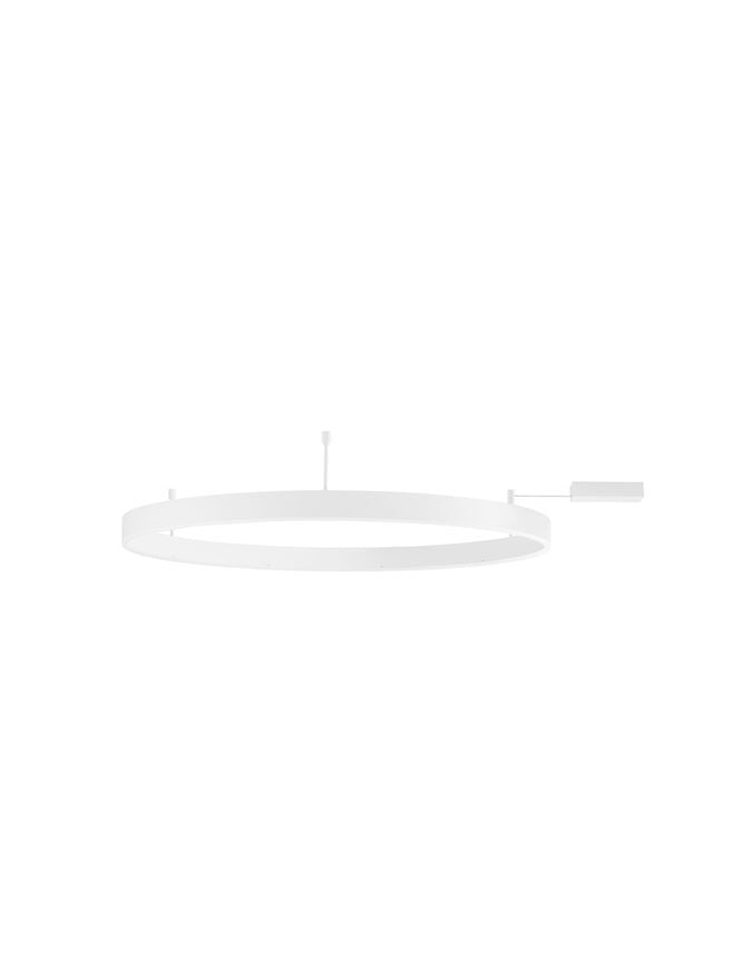 Висящо осветително тяло (пендел) MOTIF 60W LED 3000K Триак димируем Пясъчно бял алуминий акрил