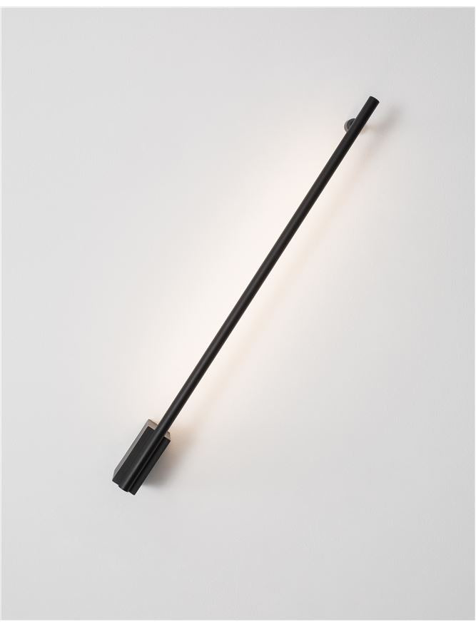 Висящо осветително тяло (пендел) GROPIUS 10W LED Пясъчно черен алуминий