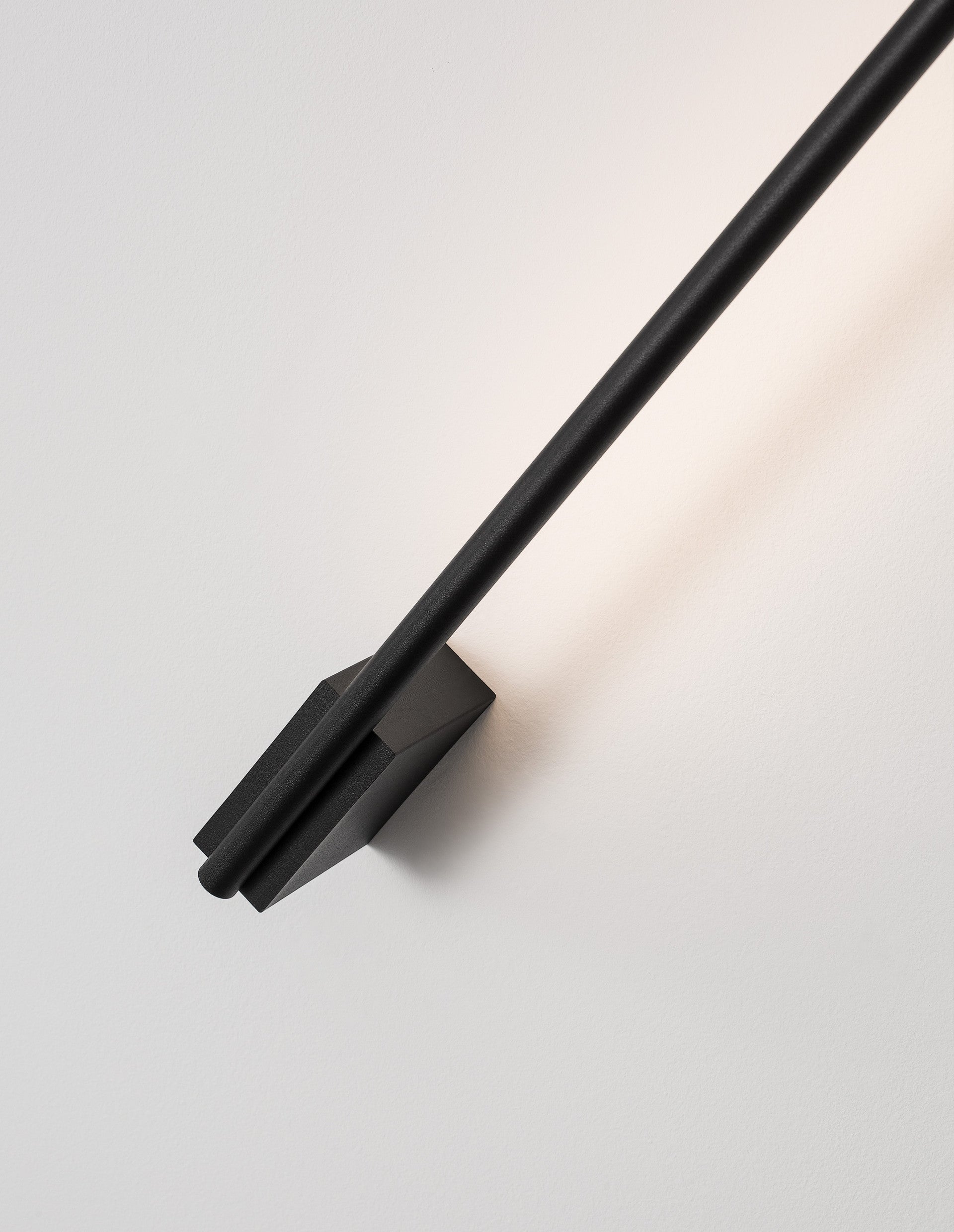 Окачено осветително тяло GROPIUS 10W LED Пясъчно черен алуминий