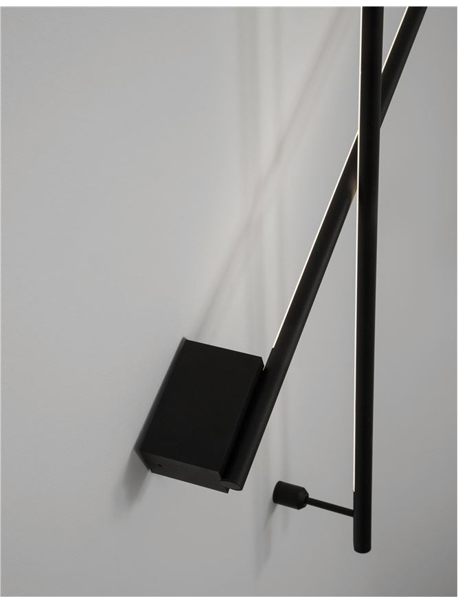 Висящо осветително тяло (пендел) GROPIUS 15W LED Пясъчно черен алуминий