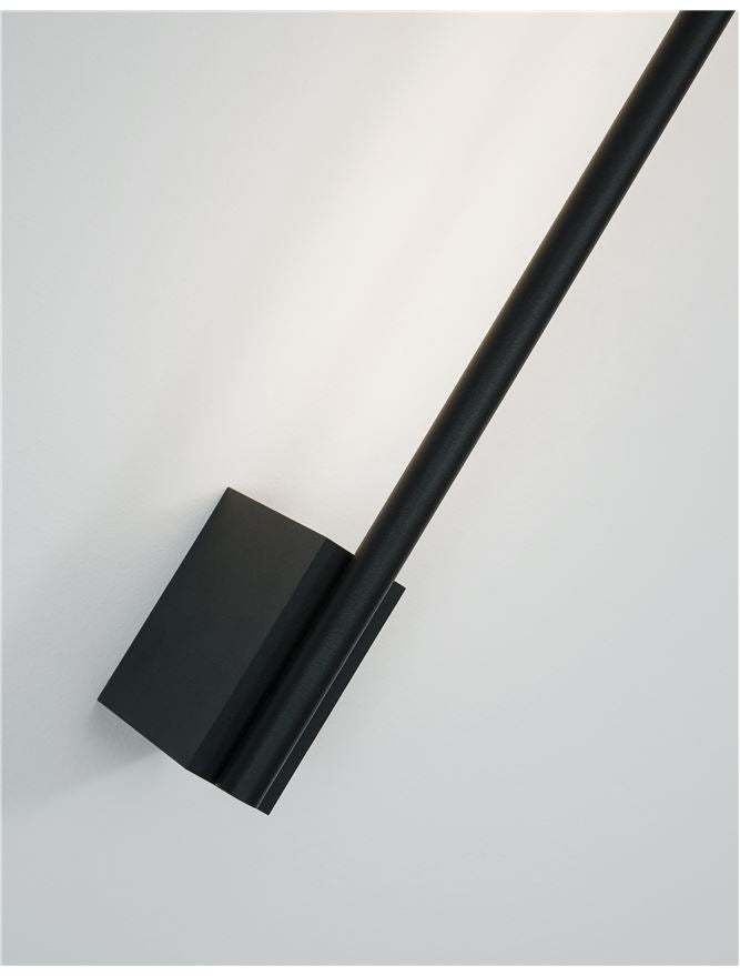 Висящо осветително тяло (пендел) GROPIUS 20W LED Пясъчно черен алуминий