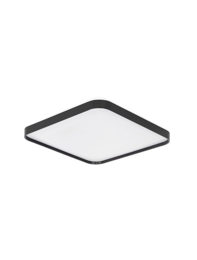 Висящо осветително тяло (пендел) ATHOS 30W LED Пясъчно черен алуминий и акрил