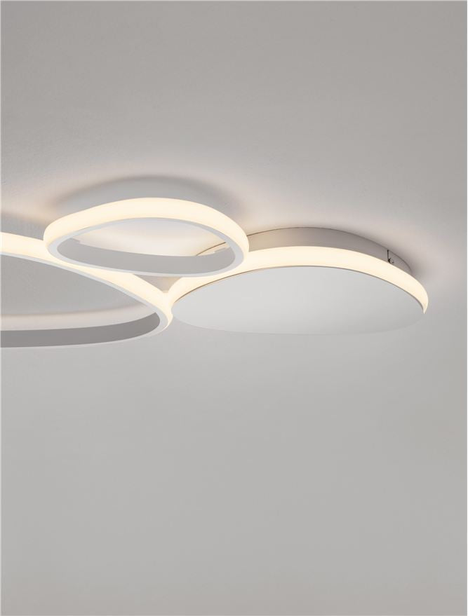 Висящо осветително тяло (пендел) ALTUS 31W LED Пясъчно бял алуминий и акрил