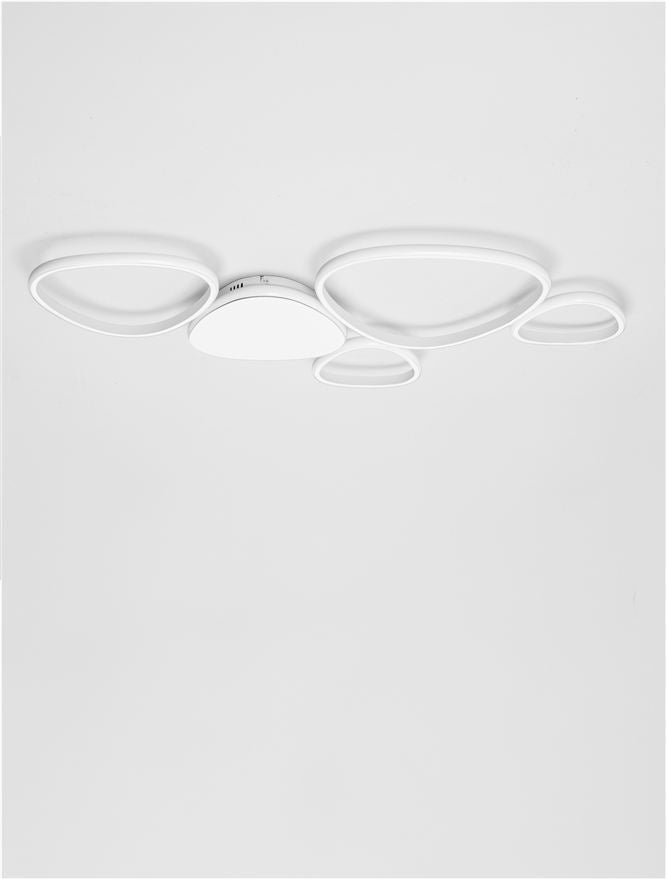 Висящо осветително тяло (пендел) ALTUS 48W LED Пясъчно бял алуминий и акрил