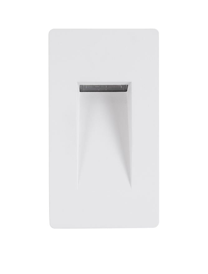 Външен аплик COVE 1.5W Пясъчно бял леят алуминий