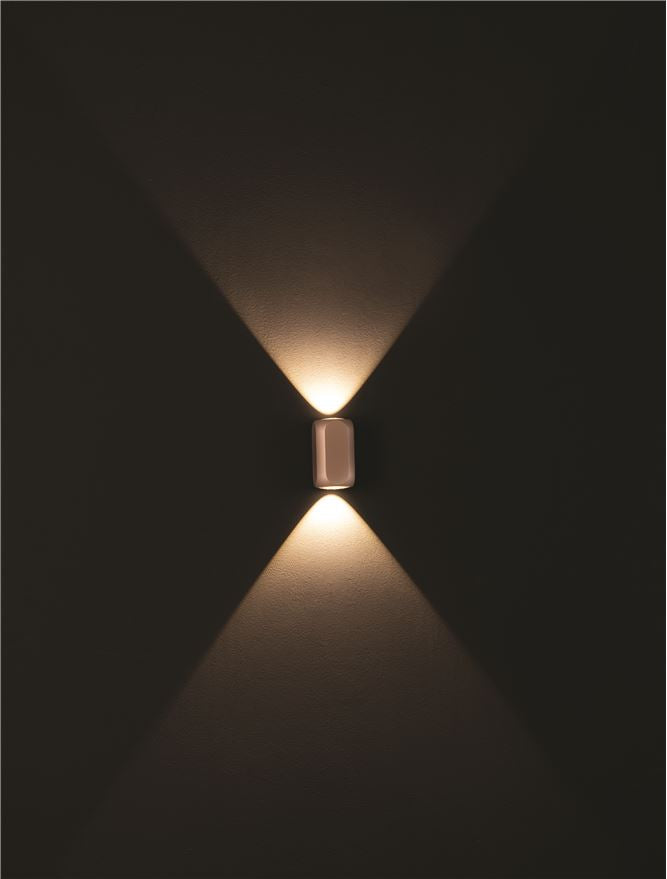 Висящо осветително тяло (пендел) ELLI LED 8W 220-240V Шампанско злато алуминий L10.5 W6 H6см
