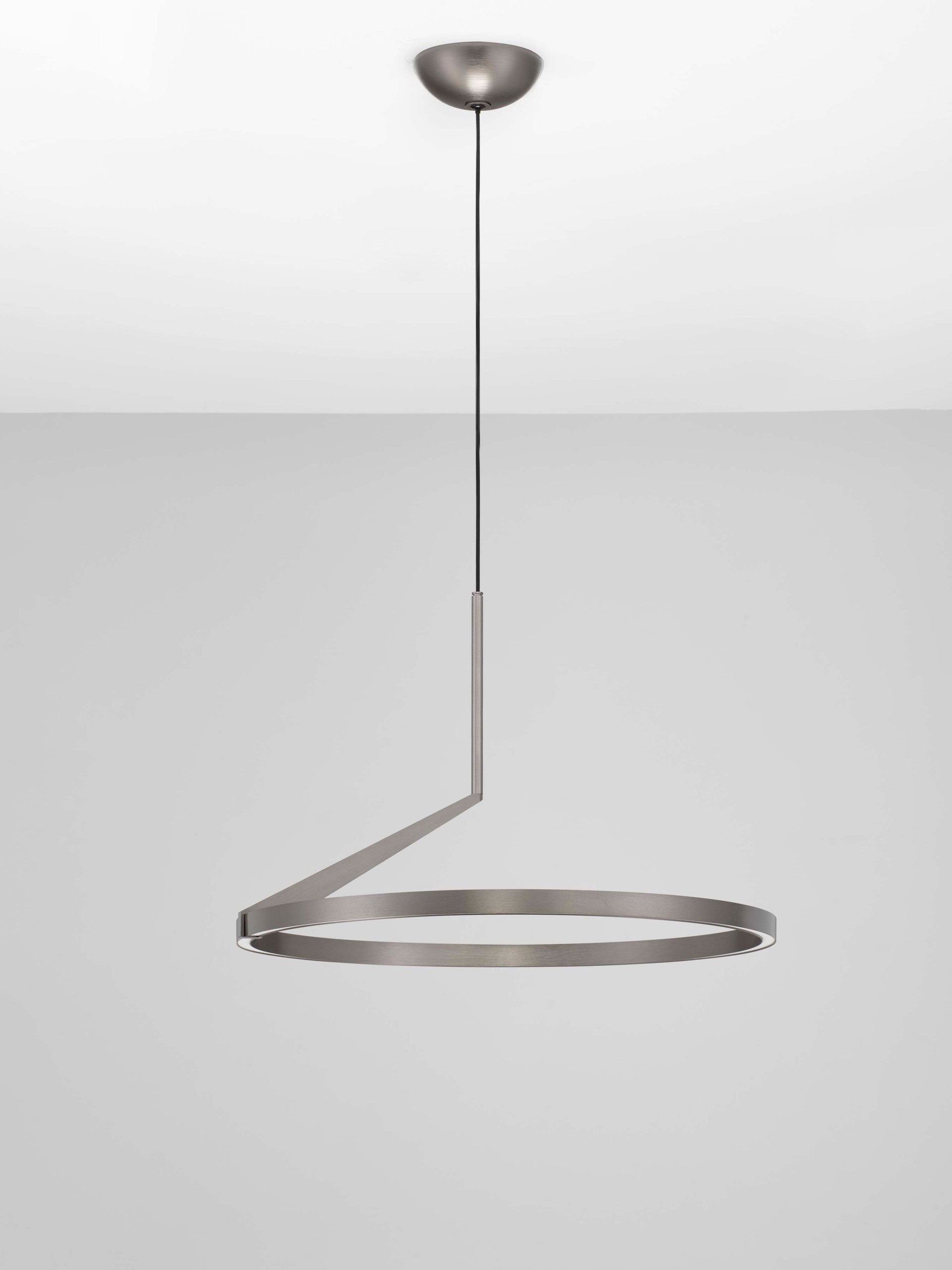 Висяща лампа TILIA LED 31W 220-240V, опушен никел, алуминий, ⌀60 H250см, нагоре и надолу
