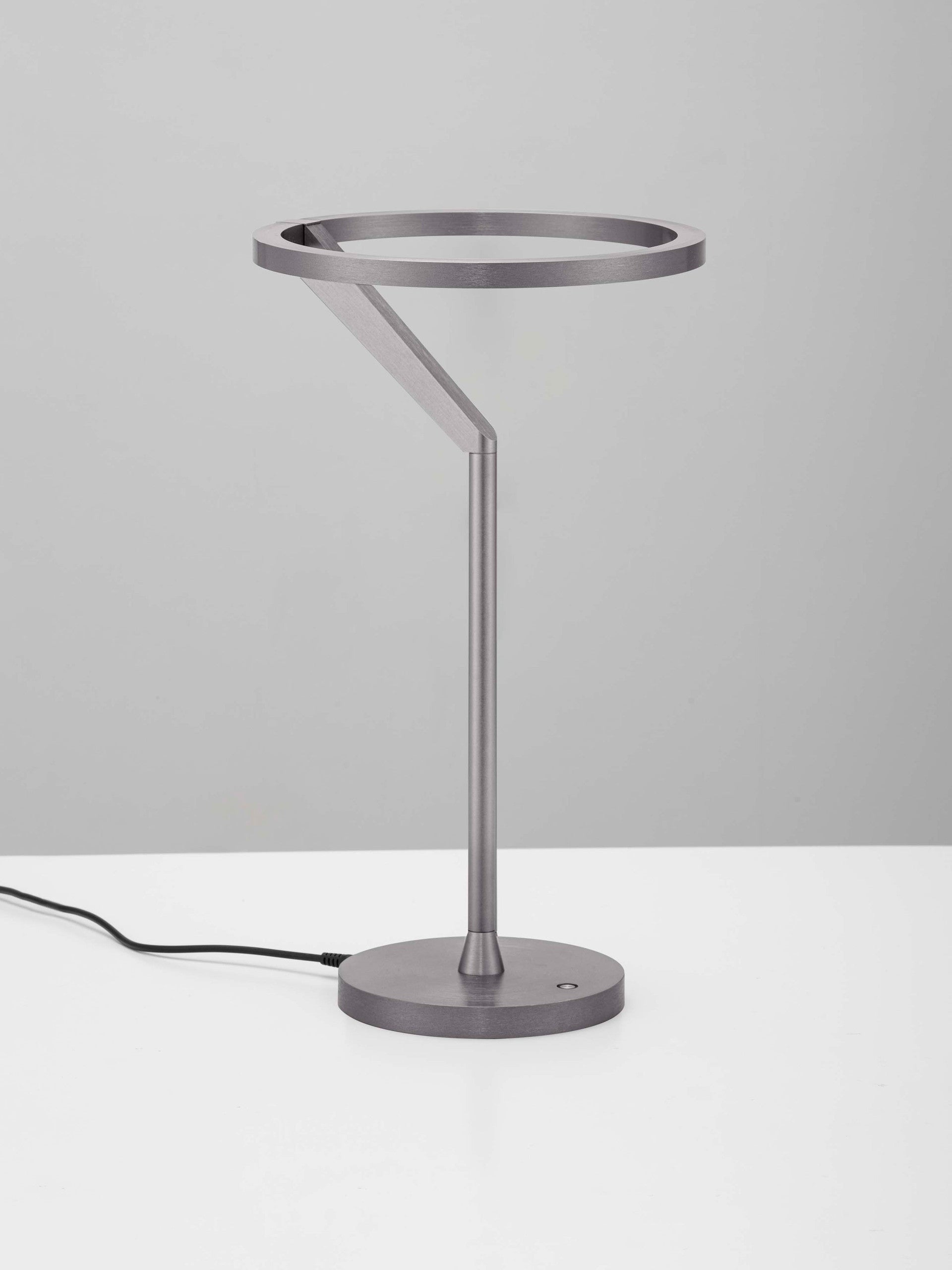 Висяща лампа TILIA LED 16W 220-240V, опушен никел, алуминий, ⌀22 H38см, тъч сензор