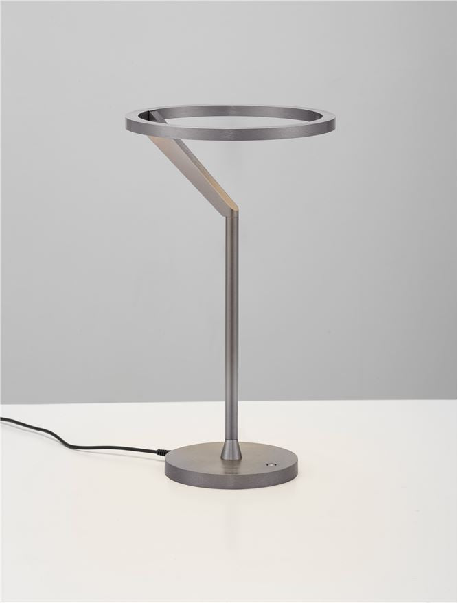 Висящо осветително тяло (пендел) TILIA LED 16W 220-240V Матиран никел алуминий ⌀22 H38см сензор